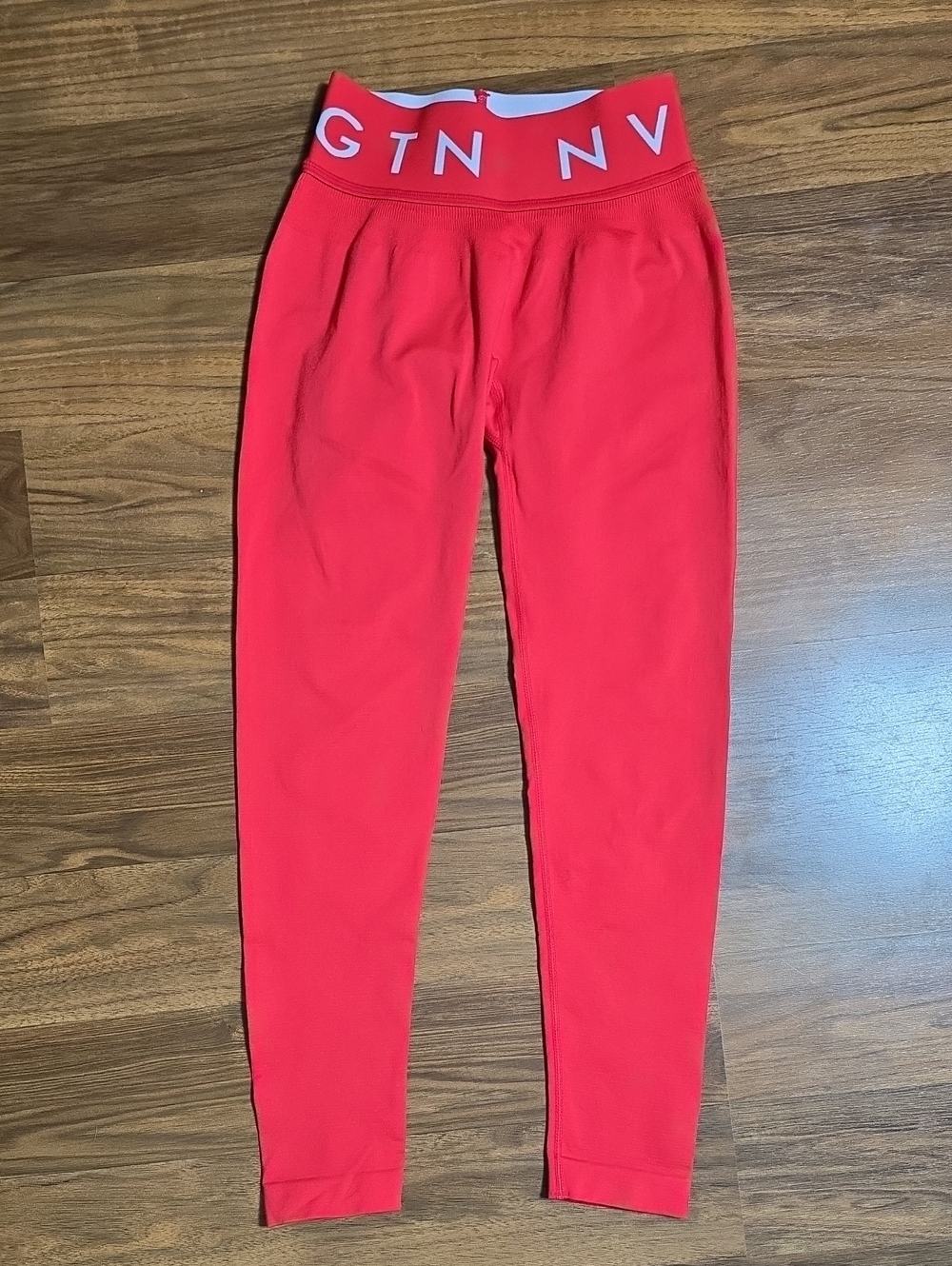 NVGTN Sport Seamless Leggings - Bright Coral Red